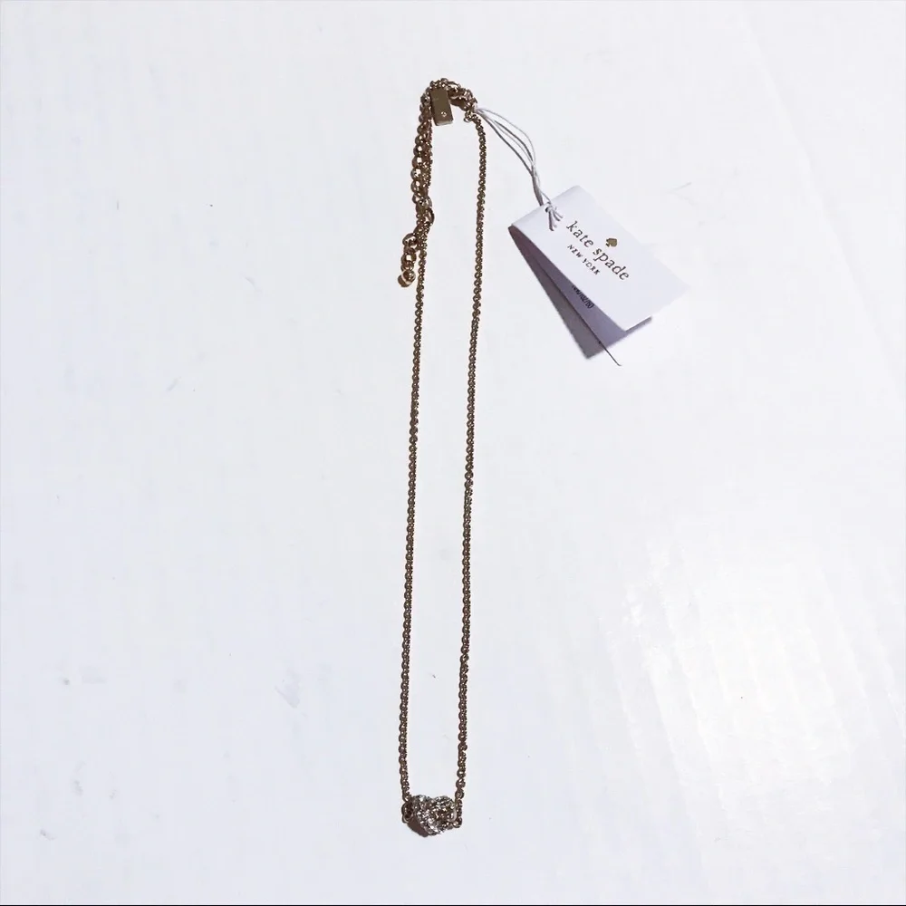 Kate Spade - Pave Knot Necklace